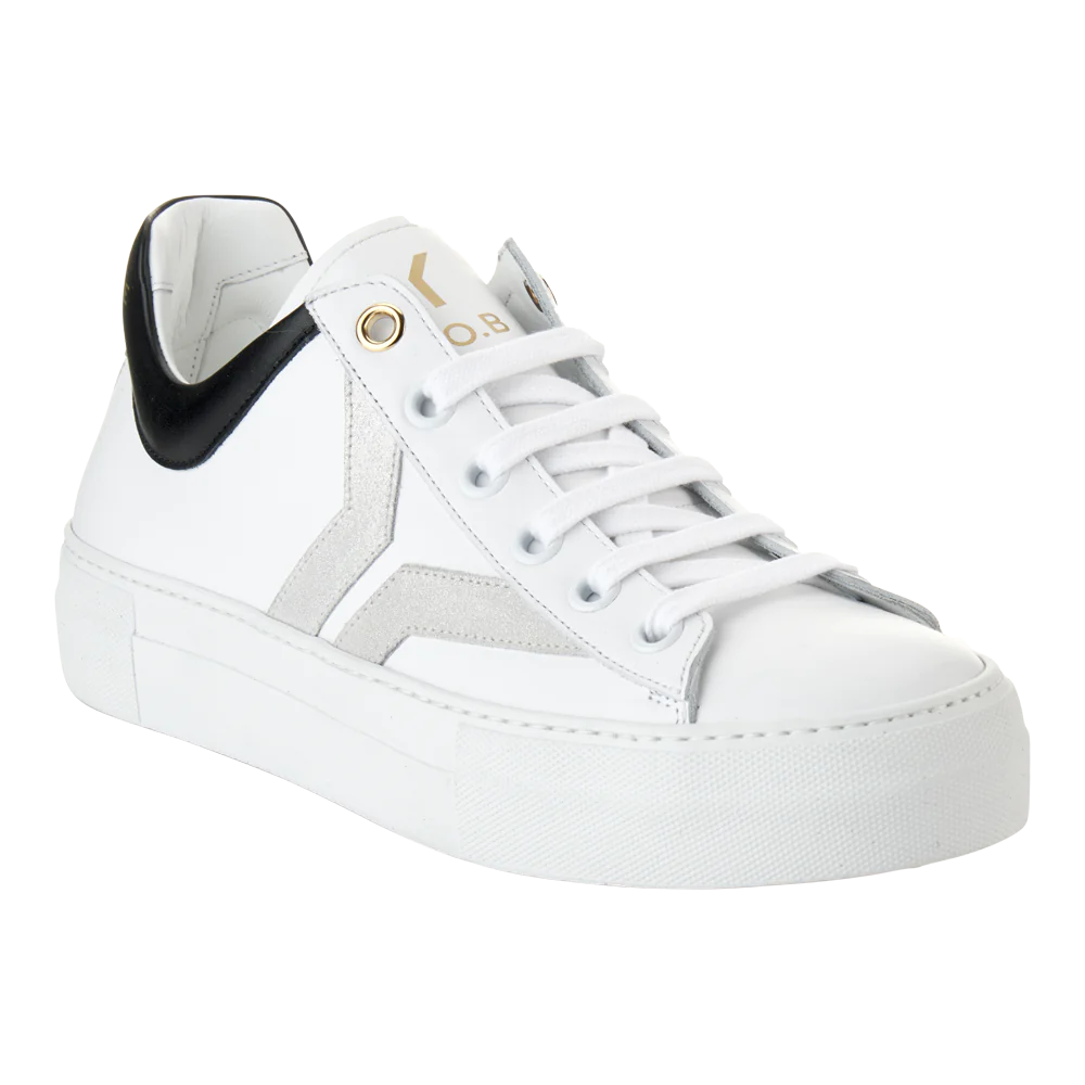 Courage S33 Wht/Black LTHR