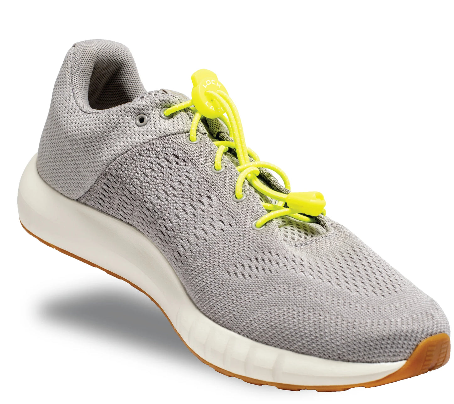 Lock Lace-Shoe Neon Yellow