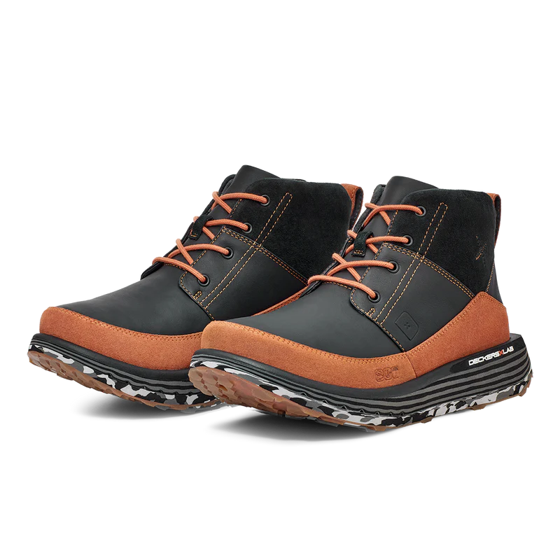 M KO-Z Chukka Splash Black-Rust