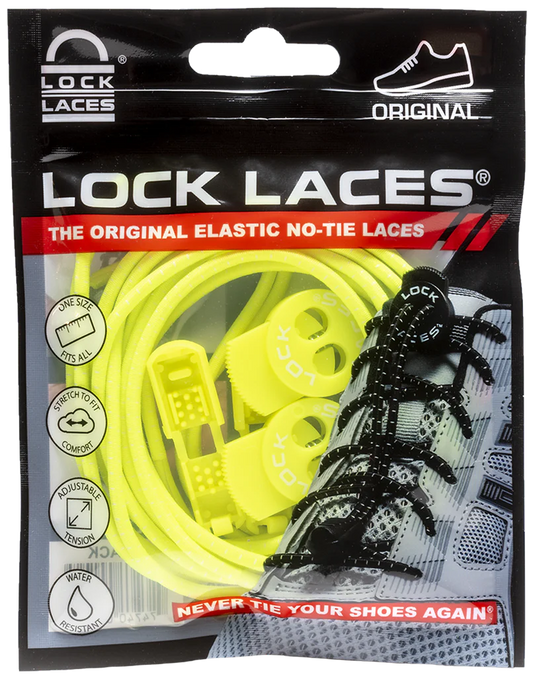 Lock Lace-Shoe Neon Yellow