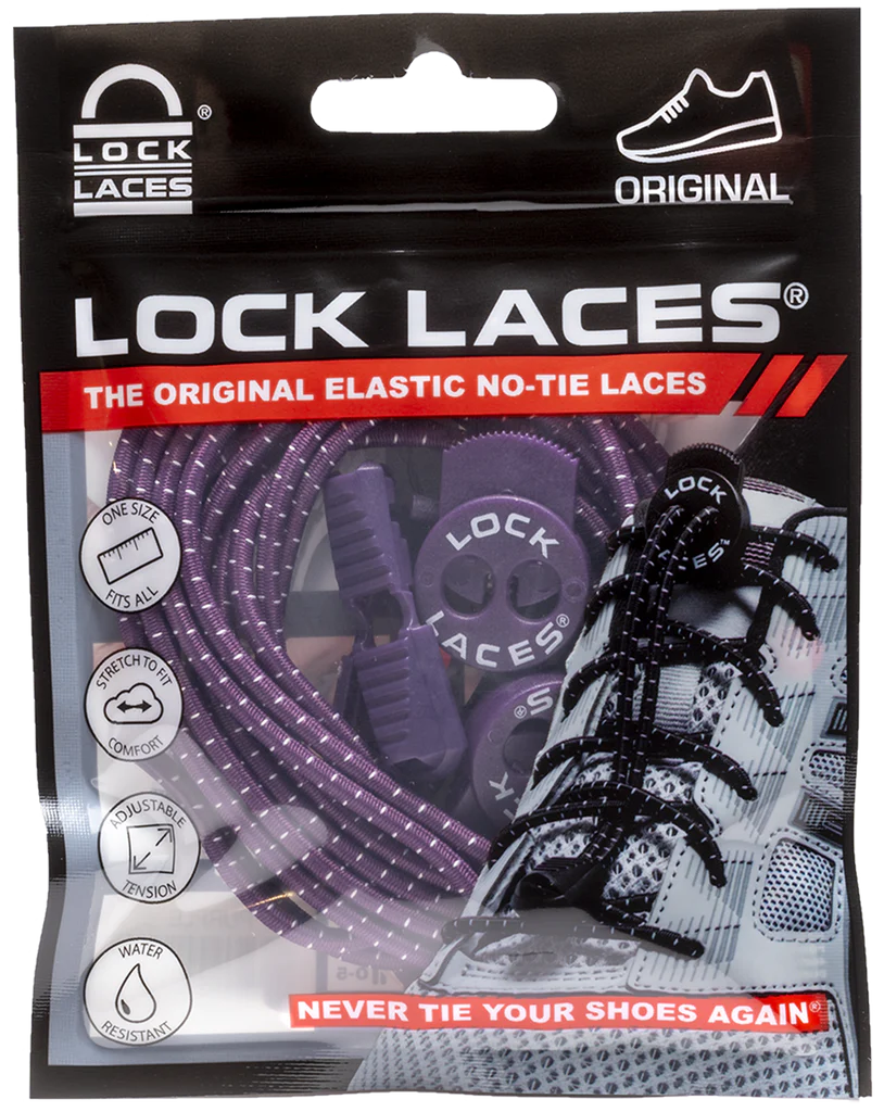Lock Lace-Shoe Purple