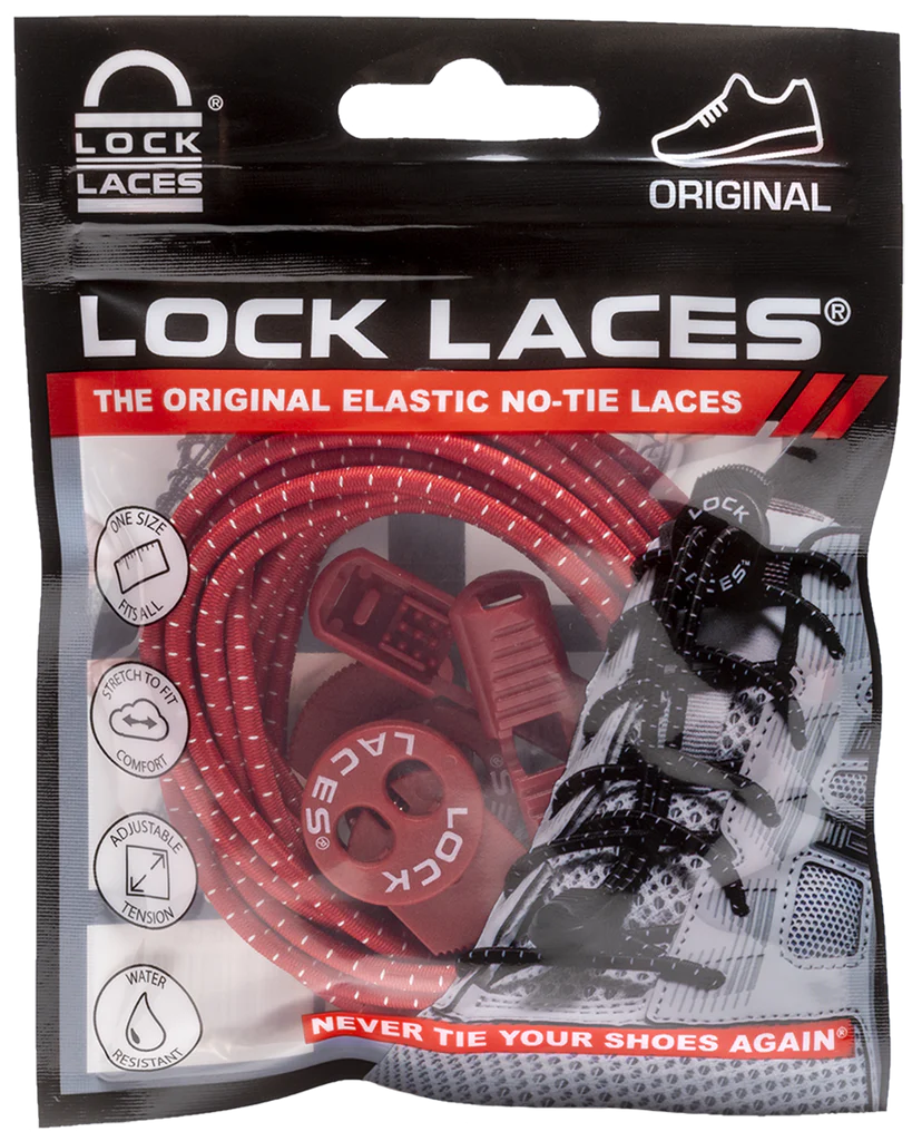 Lock Lace-Shoe Red
