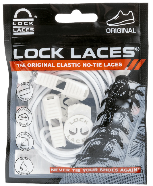 Lock Lace-Shoe Solid White