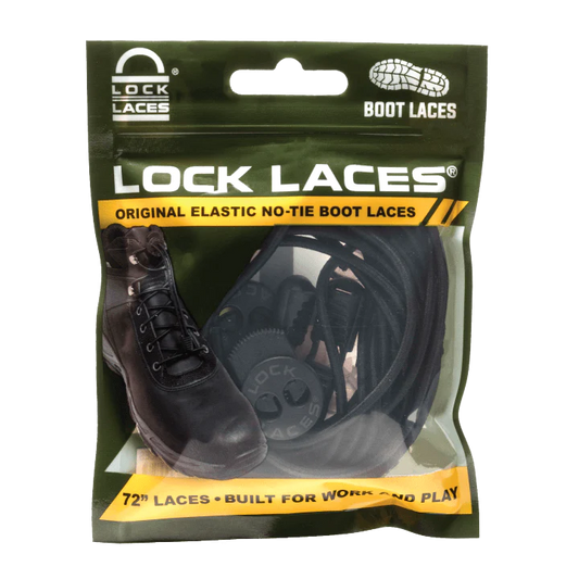 Lock Lace-Boot Black