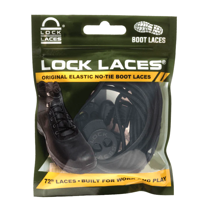 Lock Laces (Black)